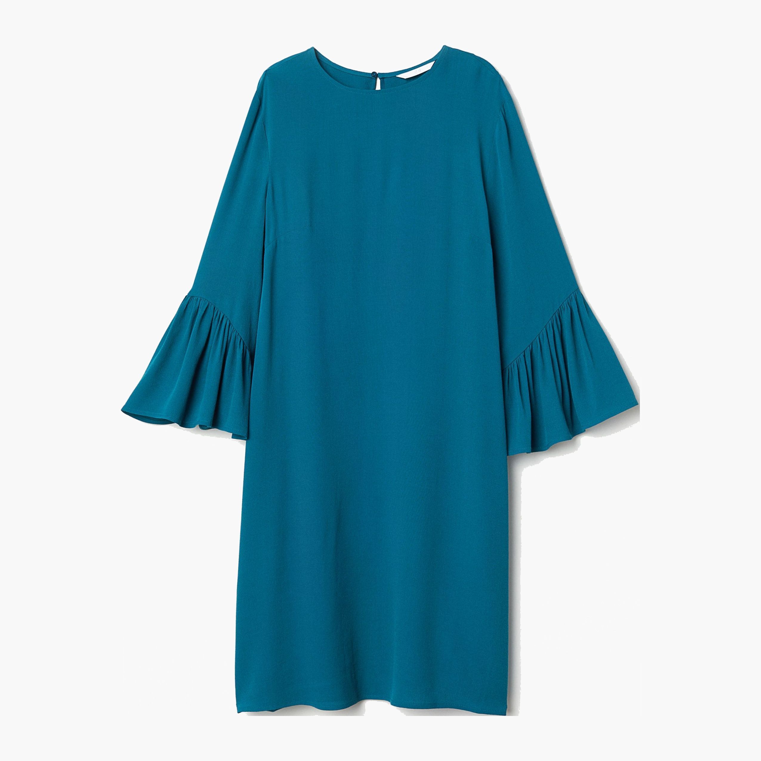 

Платье H&M XAZ107220TUQG  Бирюзовое, Платье H&M XAZ107220TUQG 34 Бирюзовое