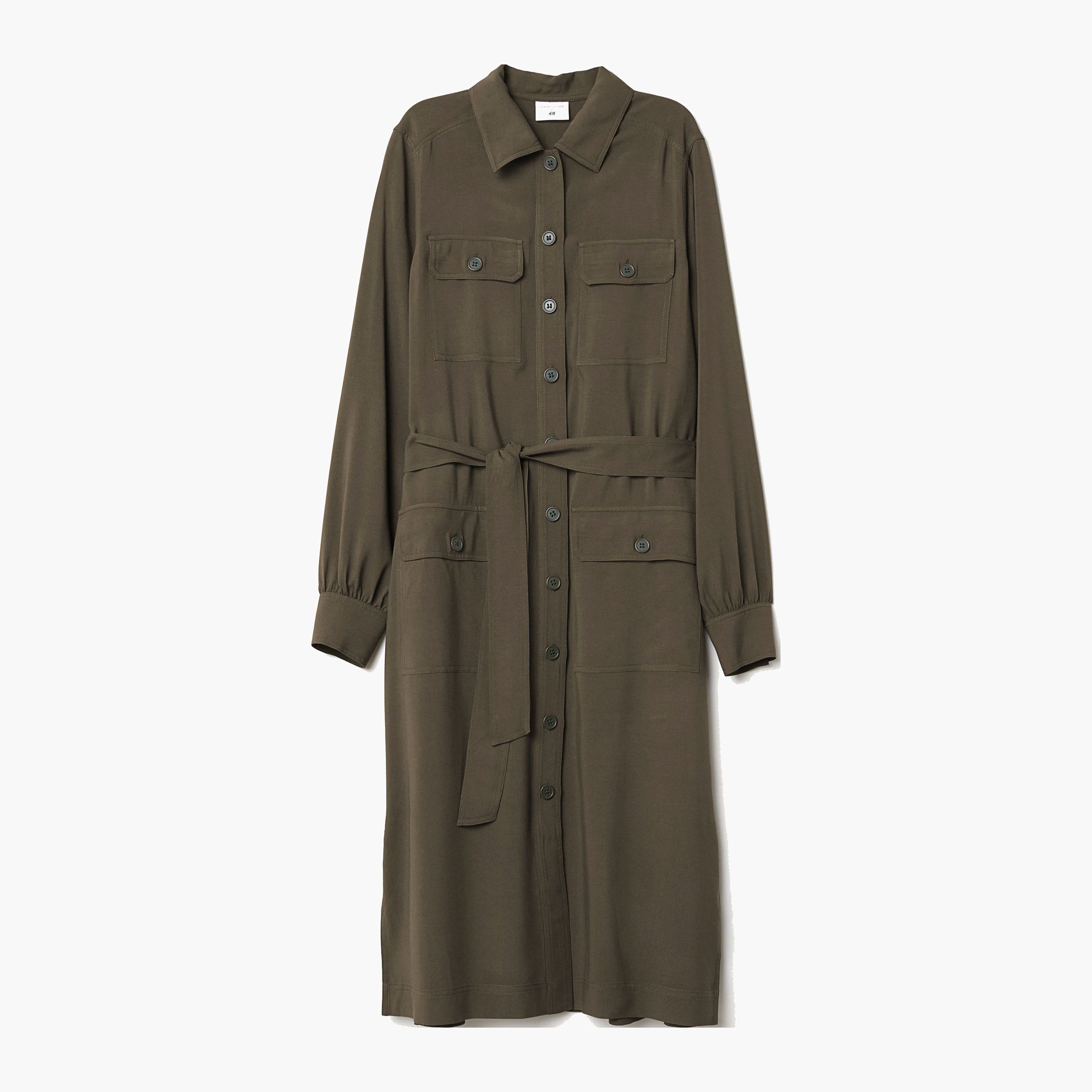 

Платье H&M XAZ108345GWNT 50 Болотное