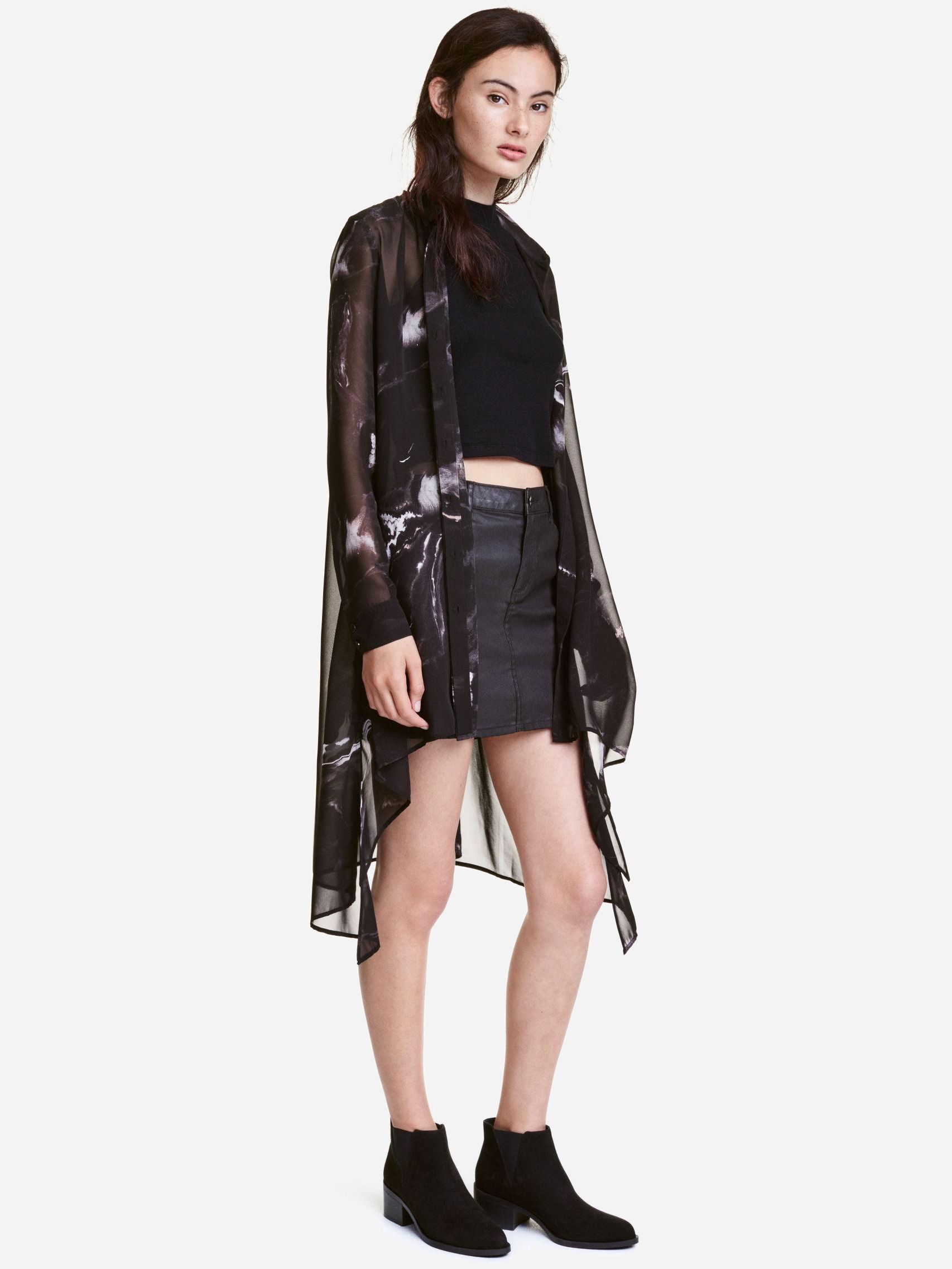 

Туника H&M XAZ137538NKID  Черная с серым, Туника H&M XAZ137538NKID 38 Черная с серым