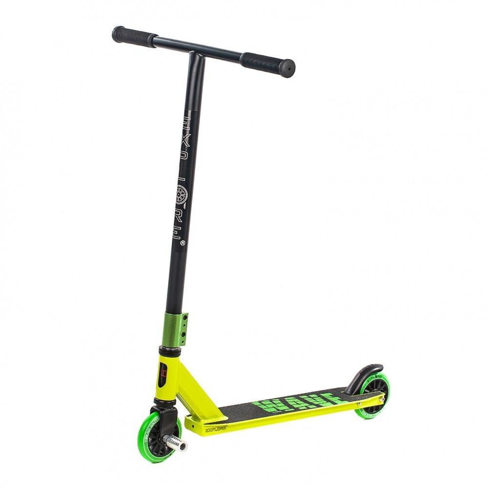 

Трюковый самокат Explore WAVE CLASSIC HIC Green 110 мм