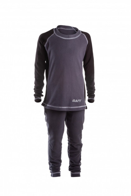 

Термобелье детское BAFT X-Line KIDS grey-black серый с черным рост 116 см