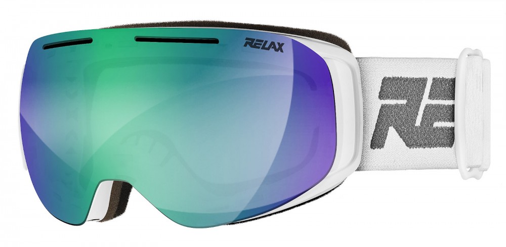 

Маска горнолыжная Relax Axis HTG67A White Белый Желтый