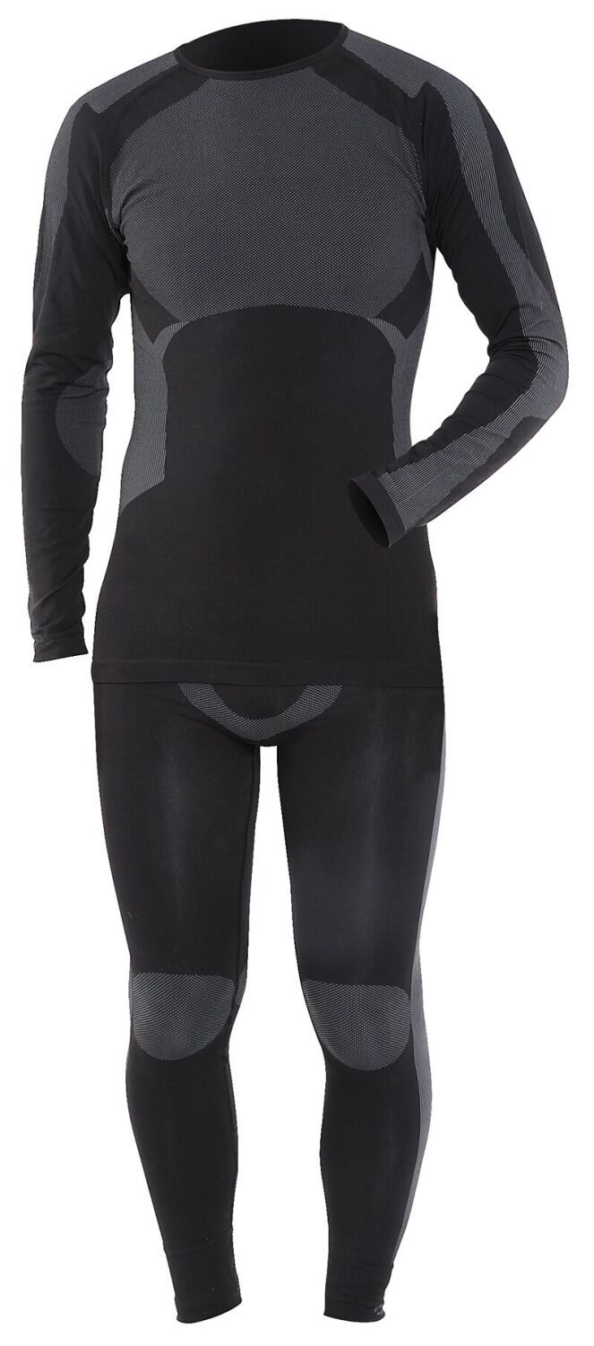 

Термобелье мужское Norfin Active Line black-grey черный размер XXXL