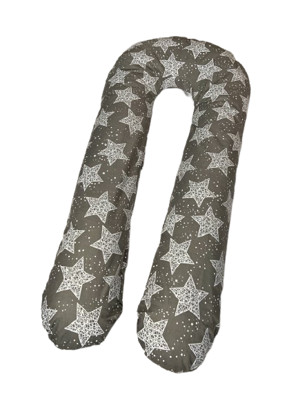 

Подушка для беременных и кормления Silver Stars 100% Хлопок 120x75х20