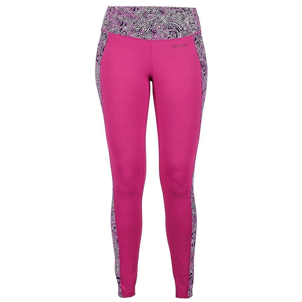 

Термоштаны женские Marmot Wm's Meghan Tight Purple Orchid-Flurry розовый размер XL