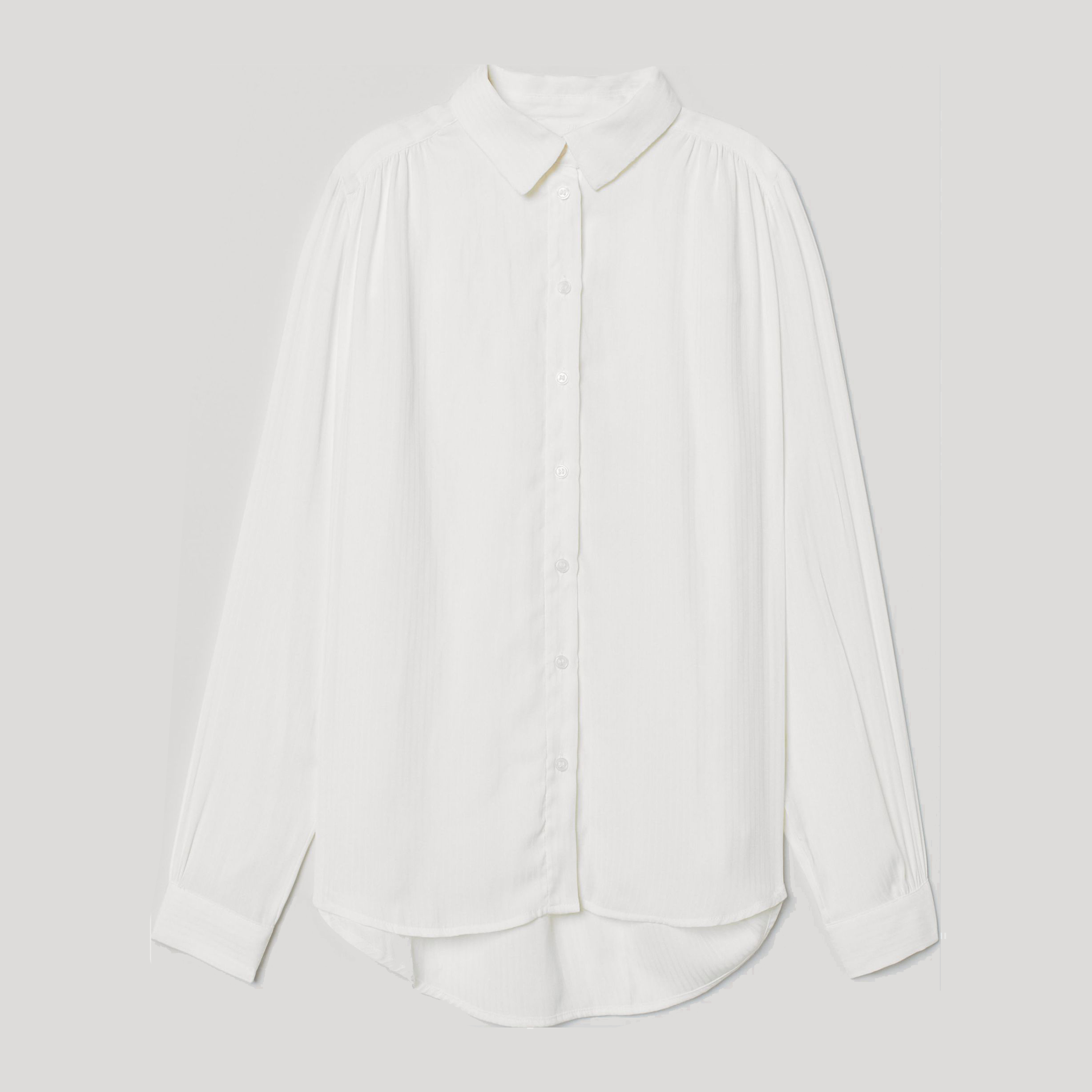 

Блузка H&M XAZ141074UBNJ  Белая, Блузка H&M XAZ141074UBNJ 44 Белая
