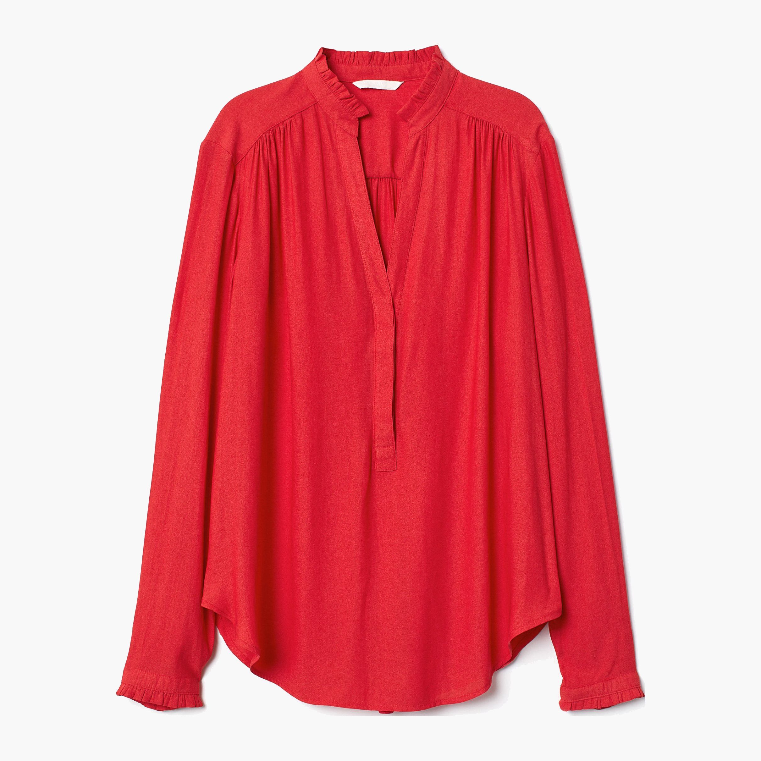 

Блузка H&M XAZ141648WXJJ  Красная, Блузка H&M XAZ141648WXJJ 44 Красная