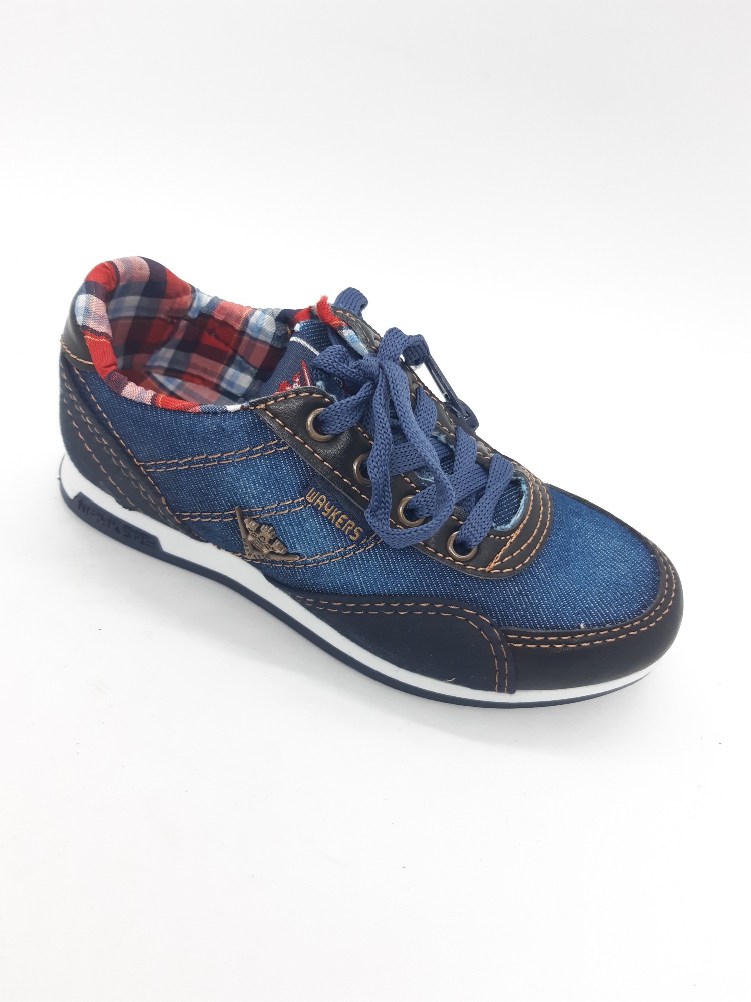 

Кроссовки на мальчика Waykers джинсовые Km-0049 34 р 22,5 см