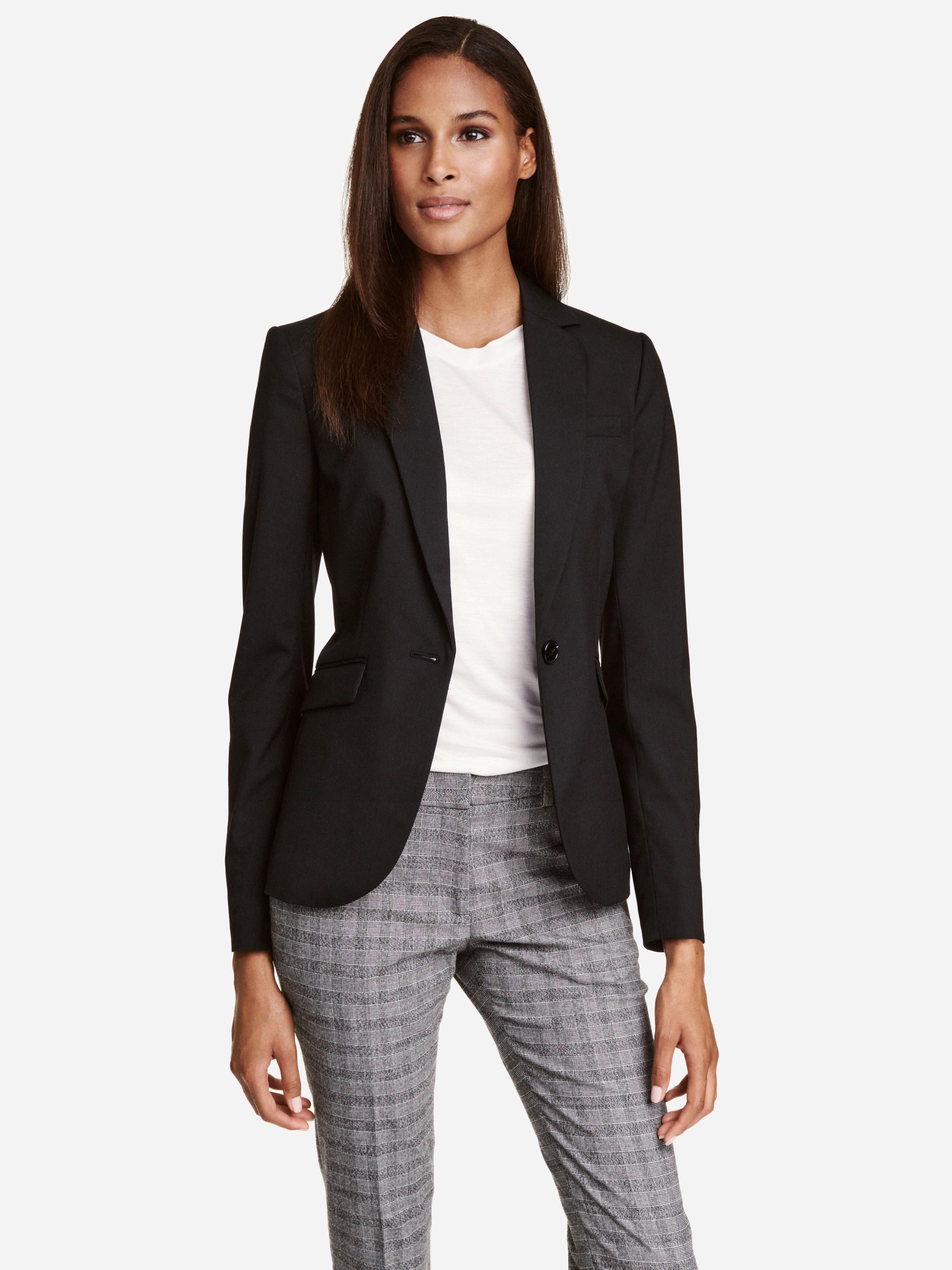 

Жакет H&M XAZ065162HBRG 36 Черный