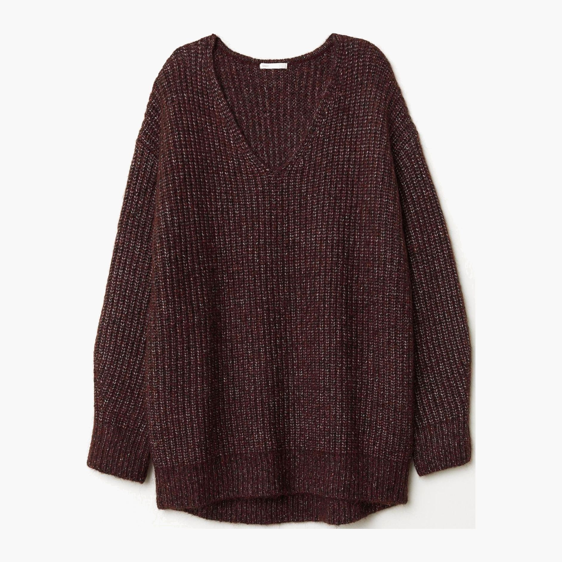 

Пуловер H&M XAZ158787AQKZ  Бордовый, Пуловер H&M XAZ158787AQKZ S Бордовый