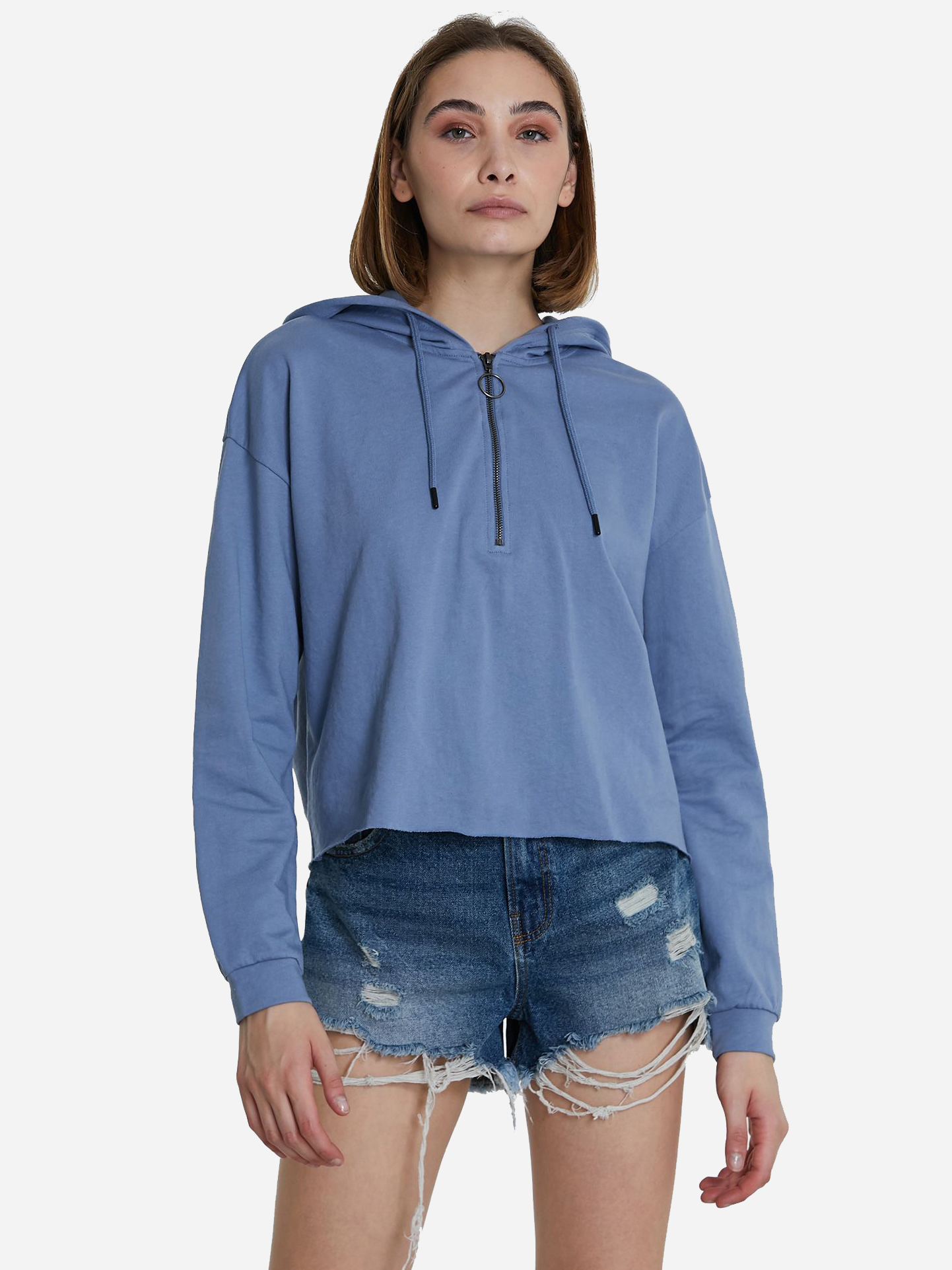

Худи Piazza Italia 46363-649  Denim, Худи Piazza Italia 46363-649 S Denim