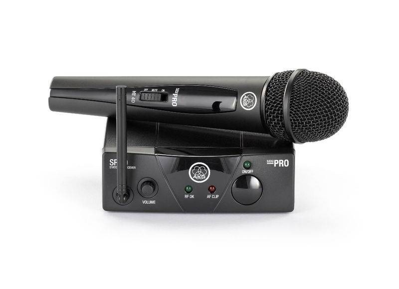 

Вокальная радиосистема с ручным микрофоном AKG WMS 40 MINI VOCAL SET