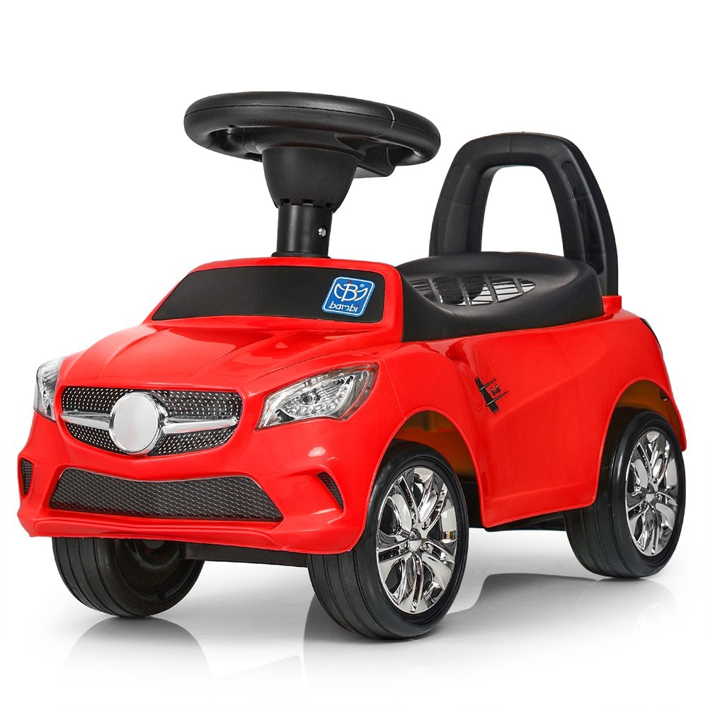 

Каталка толокар с резиновыми колесами Bambi M 3147C-3 Mersedes красный