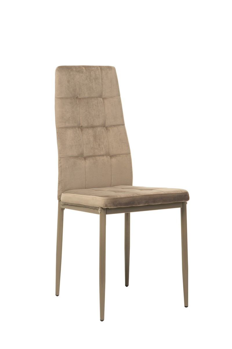 

Стул Vetro Mebel N-66-2 капучино вельвет