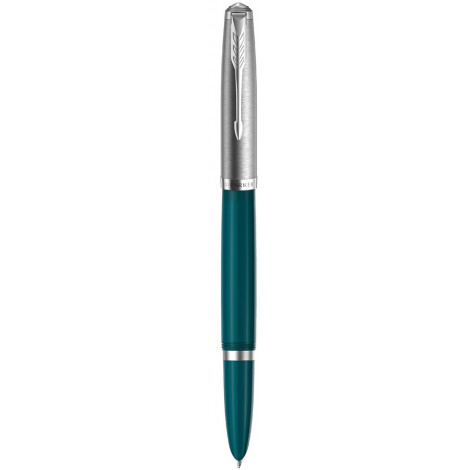 

Ручка перьевая Parker PARKER 51 Teal Blue CT FP F 55 311