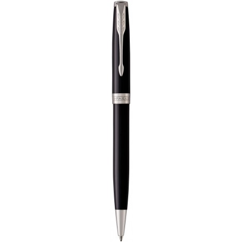 

Ручка шариковая Parker SONNET 17 Black Lacquer CT BP 86 132