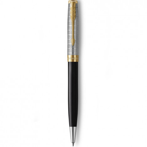 

Ручка шариковая Parker SONNET 17 Metal & Black Lacquer GT BP 68 132
