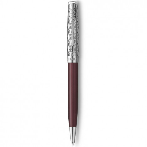 

Ручка шариковая Parker SONNET 17 Metal & Red Lacquer CT BP 68 332
