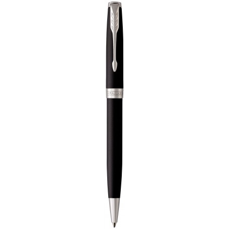 

Ручка шариковая Parker SONNET 17 Matte Black Lacquer CT BP 84 932