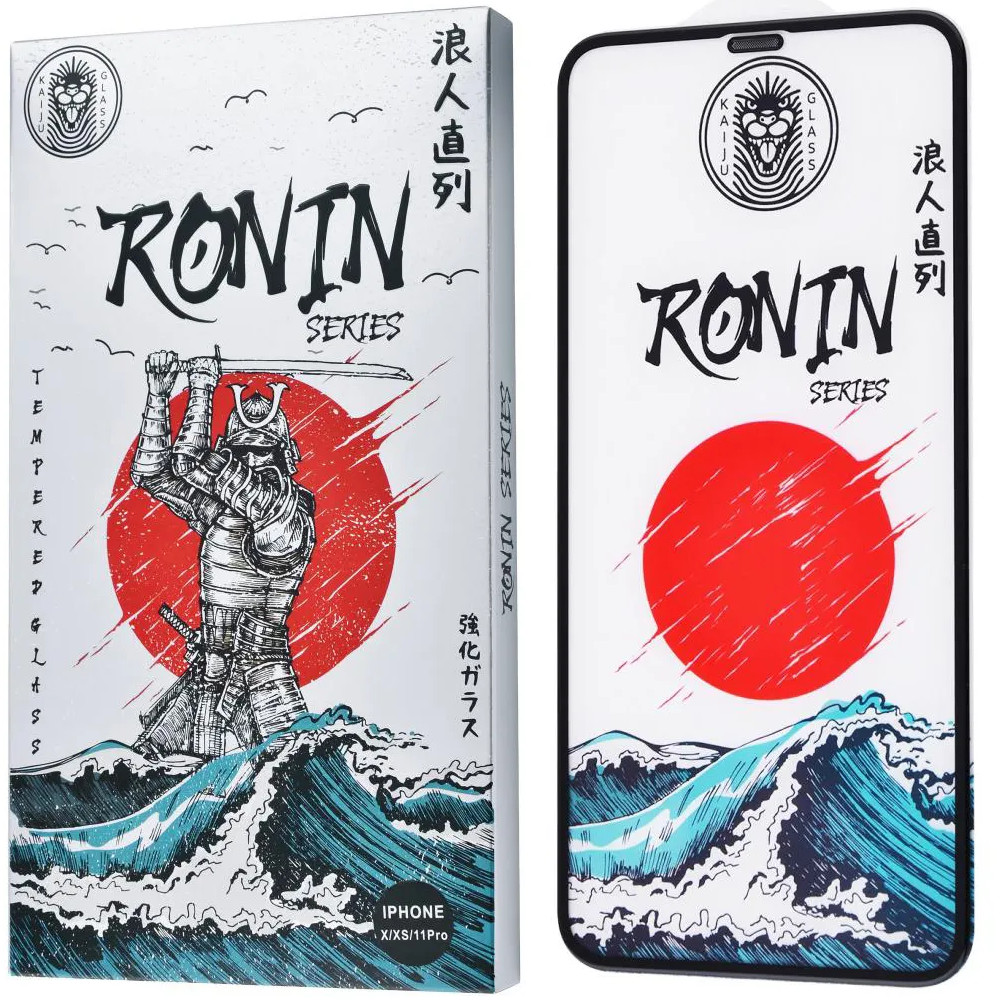 

Защитное стекло 5D Kaiju RONIN для Apple iPhone 12 / iPhone 12 Pro Full Glue (6538)