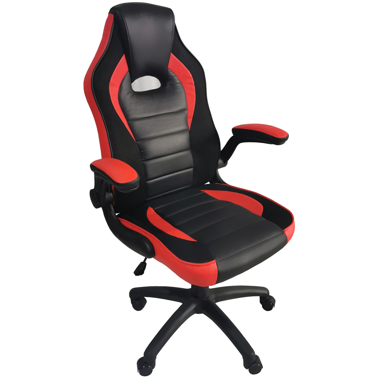 

Кресло геймерское Avko Style AG71815 Black-Red из эко кожи с механизмом качания TILT и MUL-T-Block с функцией блокировки сиденья