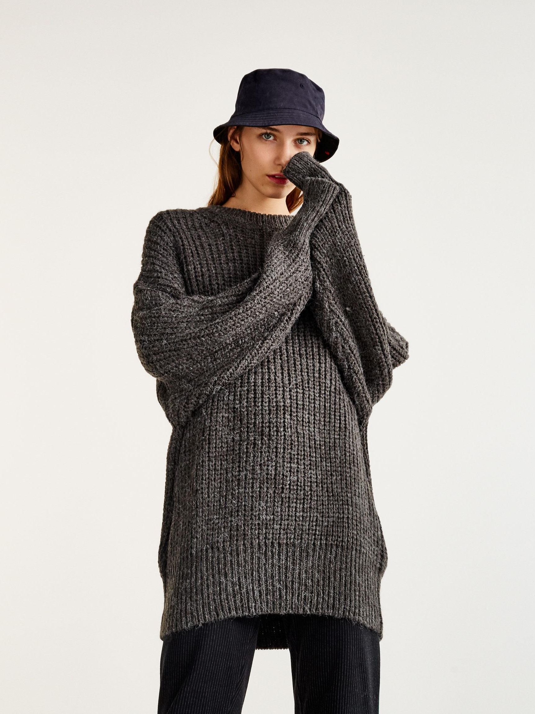 

Джемпер Pull & Bear XAZ224815SSND  Темно-серый, Джемпер Pull & Bear XAZ224815SSND S Темно-серый