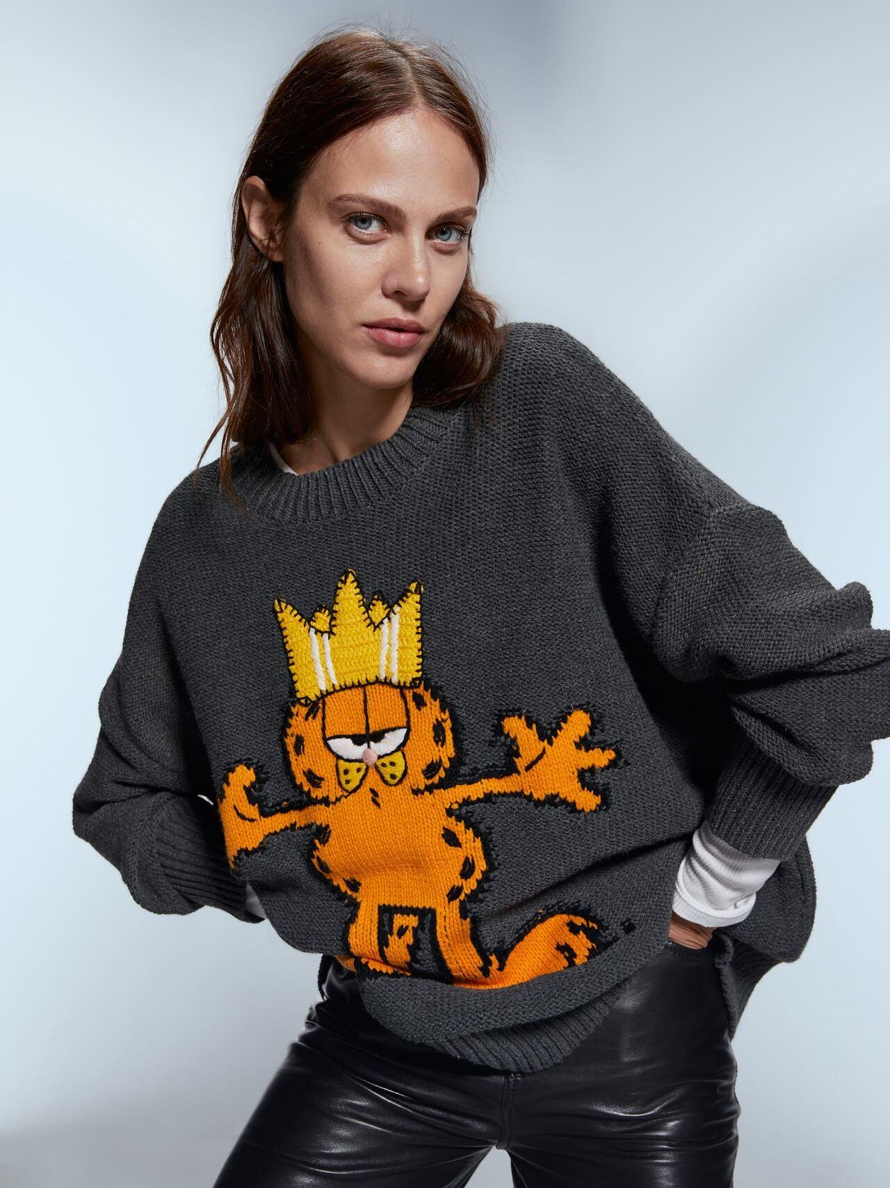 

Джемпер Zara XAZ228982KDAA  Серый, Джемпер Zara XAZ228982KDAA M Серый