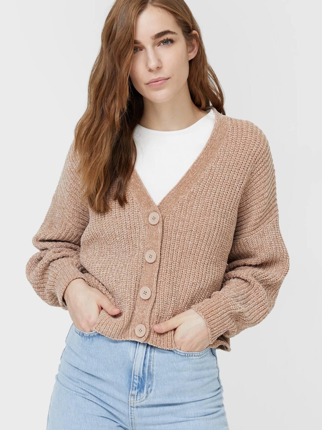 

Кардиган Stradivarius XAZ283917PYMV S Бледно-розовый