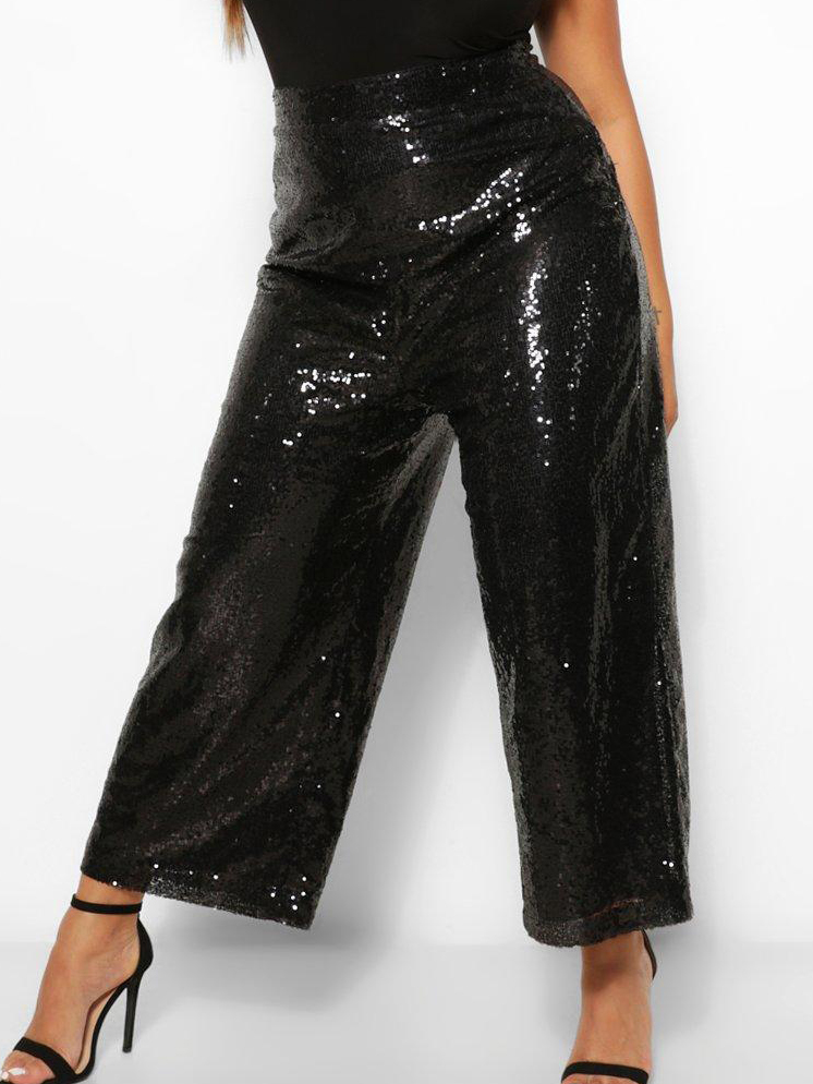 

Брюки Boohoo bh04400001 44 Черные