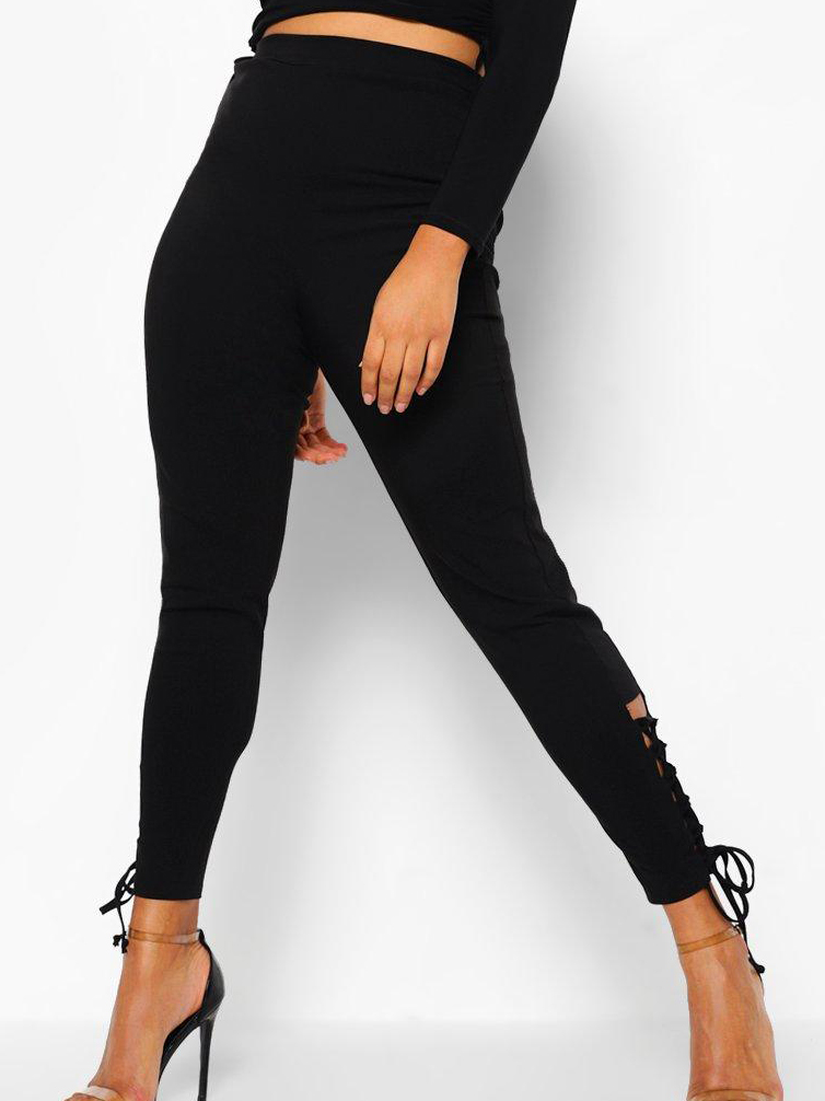 

Брюки Boohoo bh04400022 48 Черные