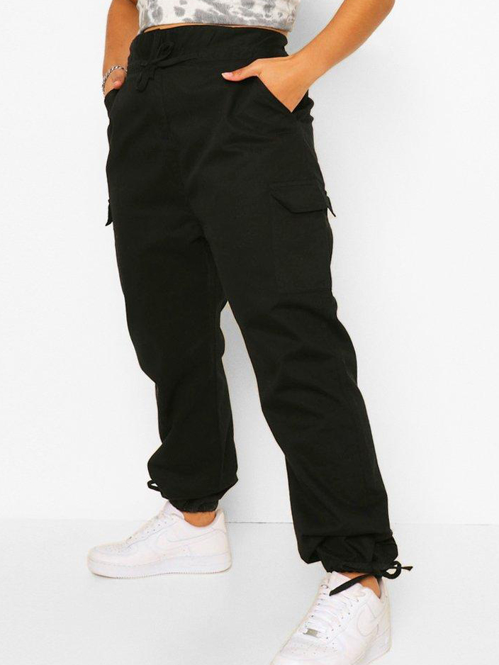 

Брюки Boohoo bh04400046 44 Черные