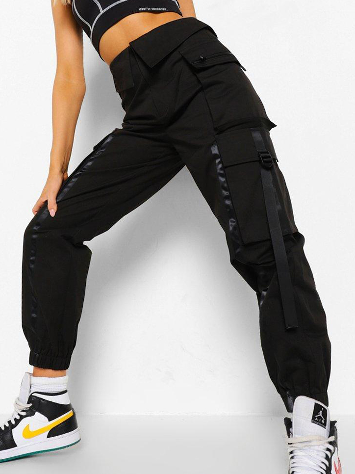 

Брюки Boohoo bh04400048 44 Черные