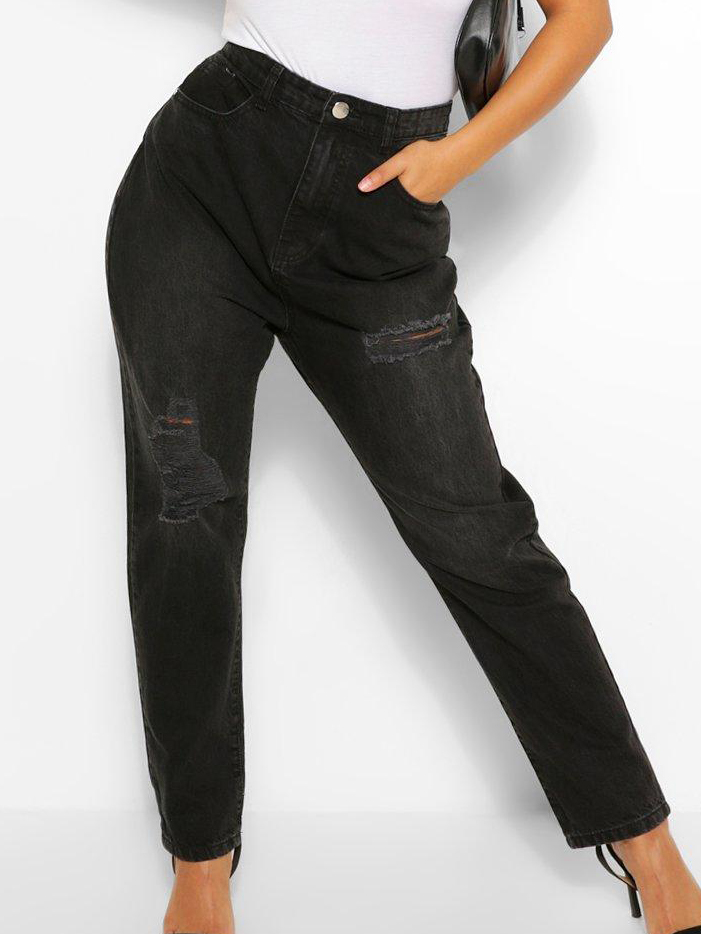 

Джинсы Boohoo bh04500036 46 Темно-серые
