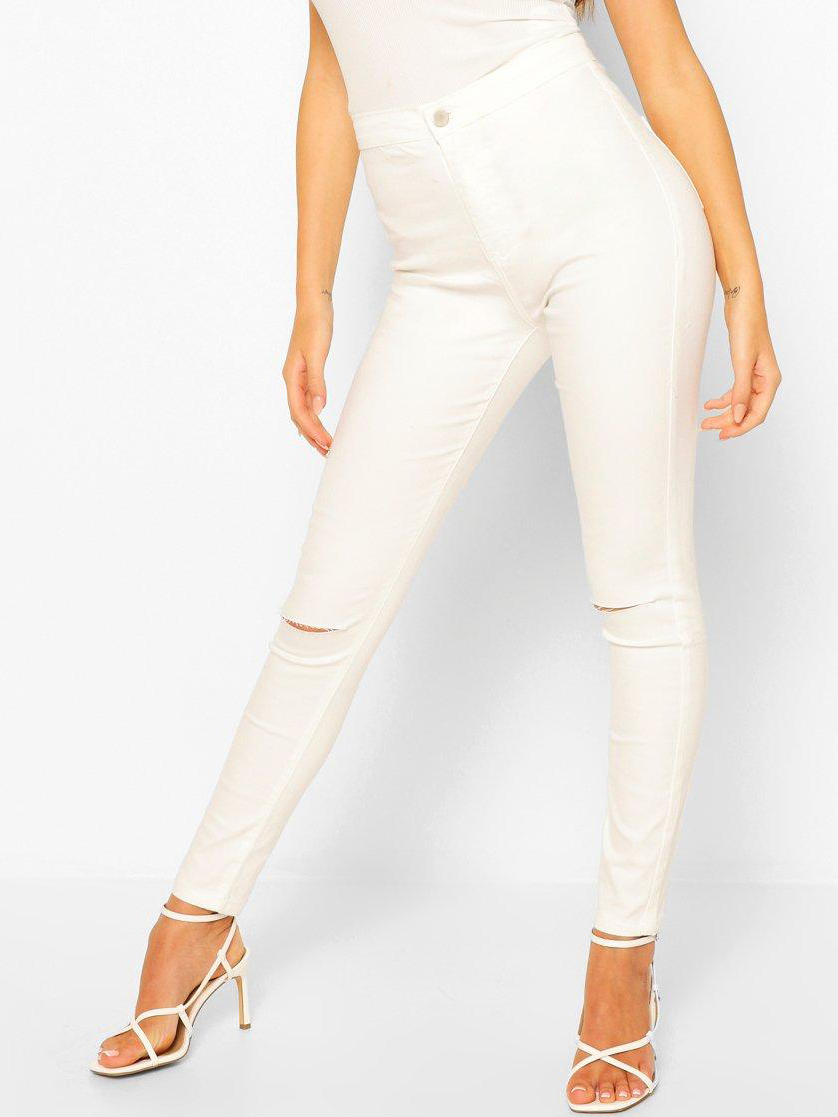 

Джинсы Boohoo bh04500088 40 Белые