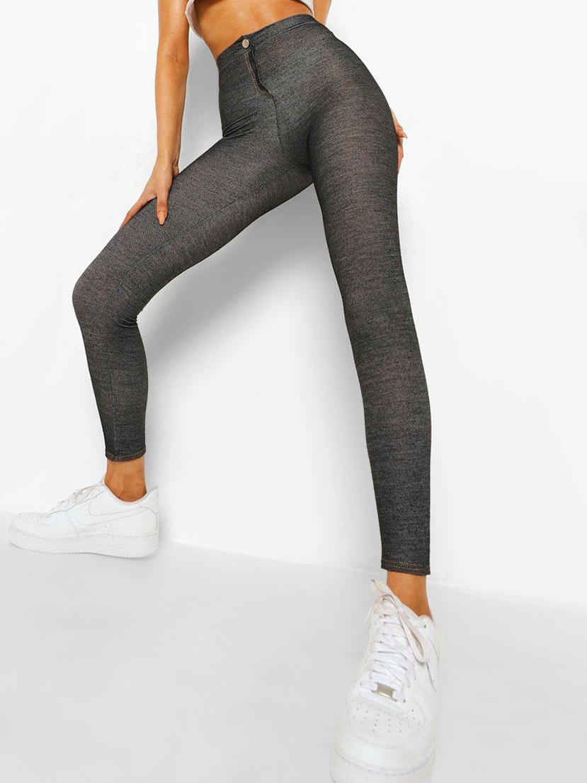 

Леггинсы Boohoo bh04400143 S Серые