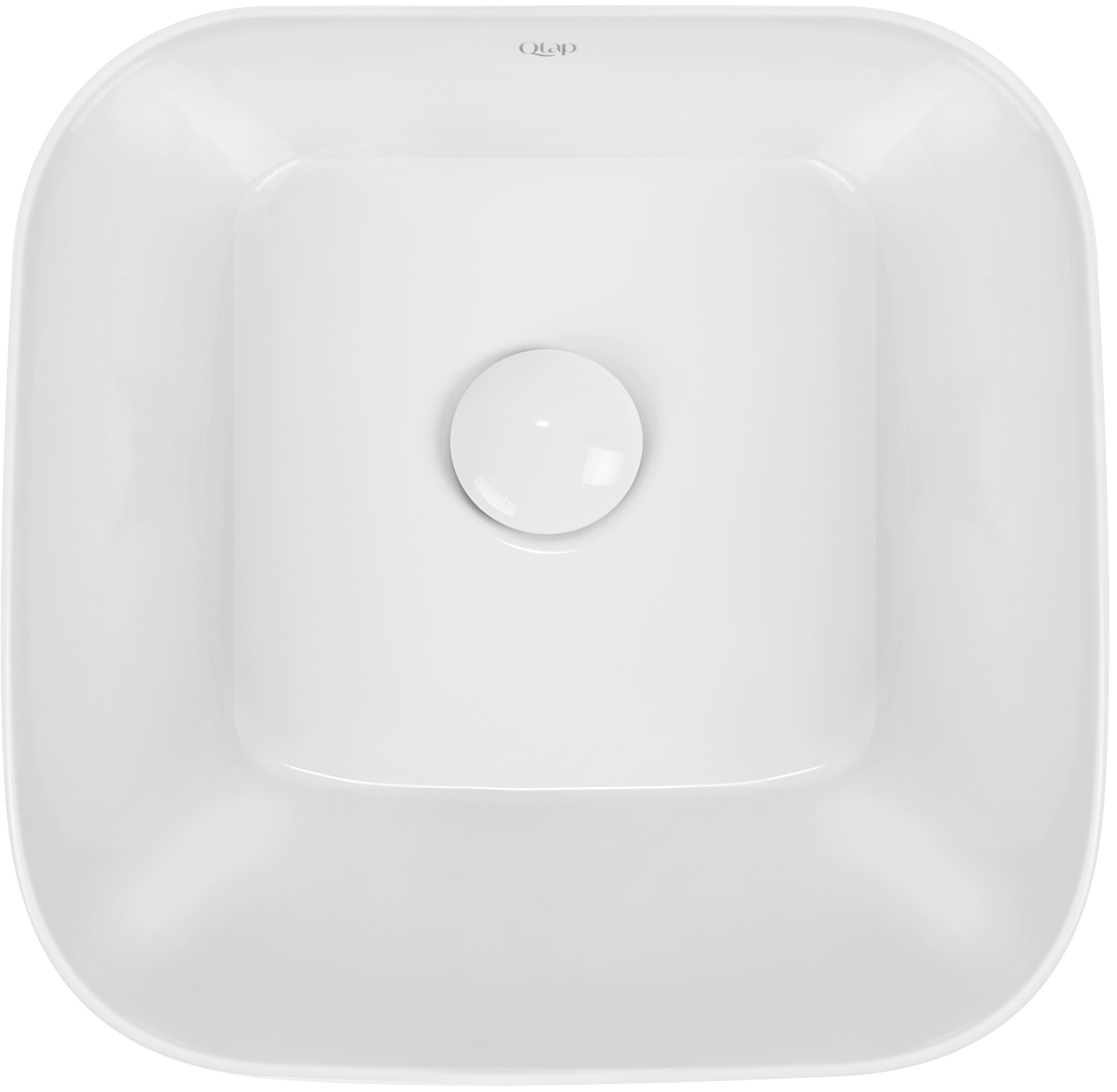 

Раковина Qtap Scorpio White QT14112241W с донным клапаном
