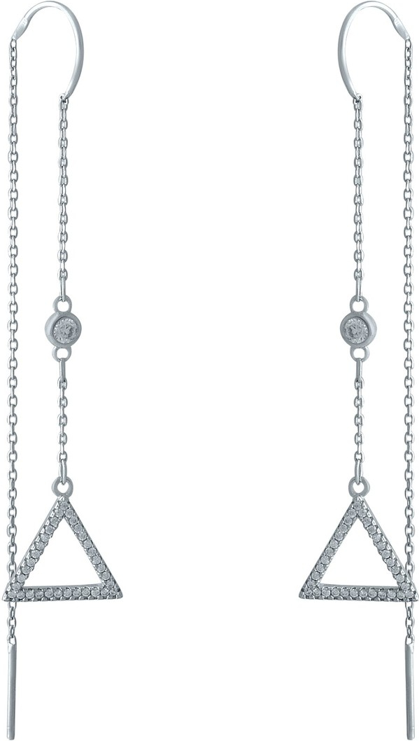 

Серебряные серьги SilverBreeze с фианитами (SKU_2001300-mg)