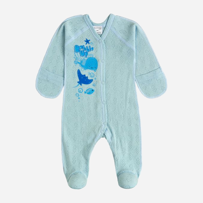 

Человечек Garden Baby Рыбки 10823-88 56 см Голубой зигзаг