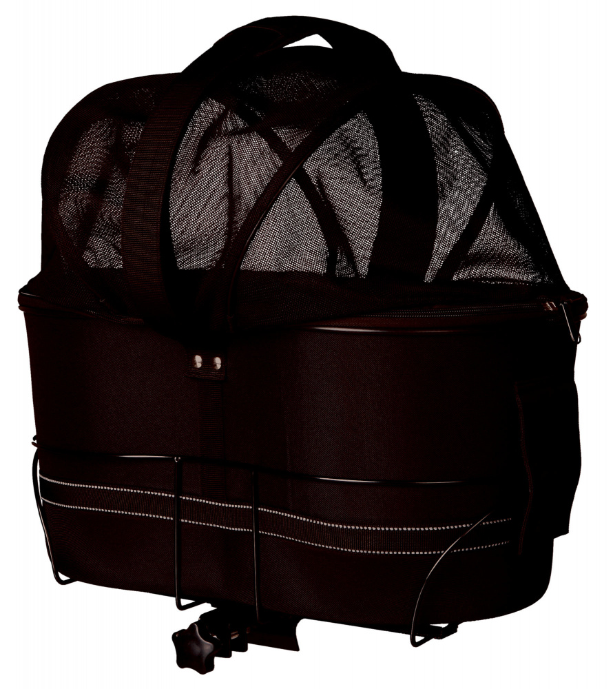 

Сумка корзина для велосипеда Trixie 29см × 42см × 48см черный (TX-13118)