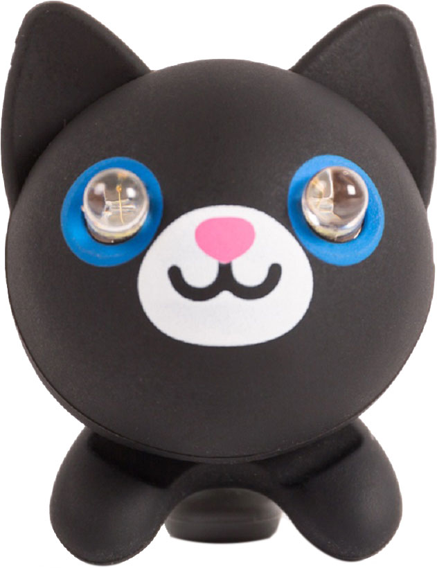 

Мигалка Zoonimal Кот Led для детского велосипеда Белая (Z216_6DF-CA)