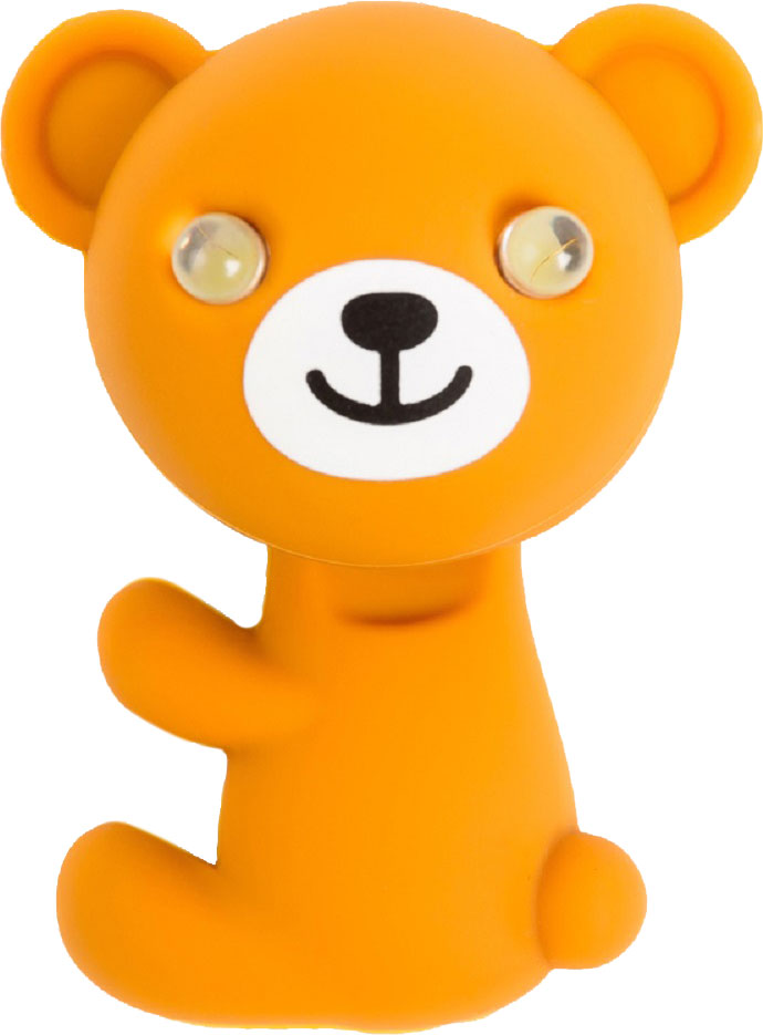 

Мигалка Zoonimal Медведь Led для детского велосипеда Красная (Z216_6DR-BE)