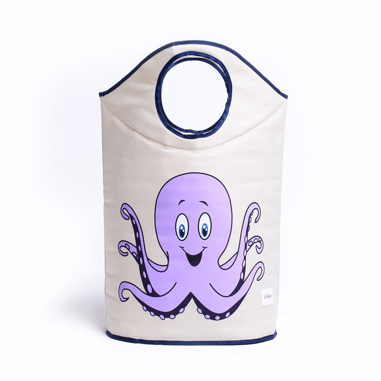 

Корзина для игрушек белая Осьминог (K396 )