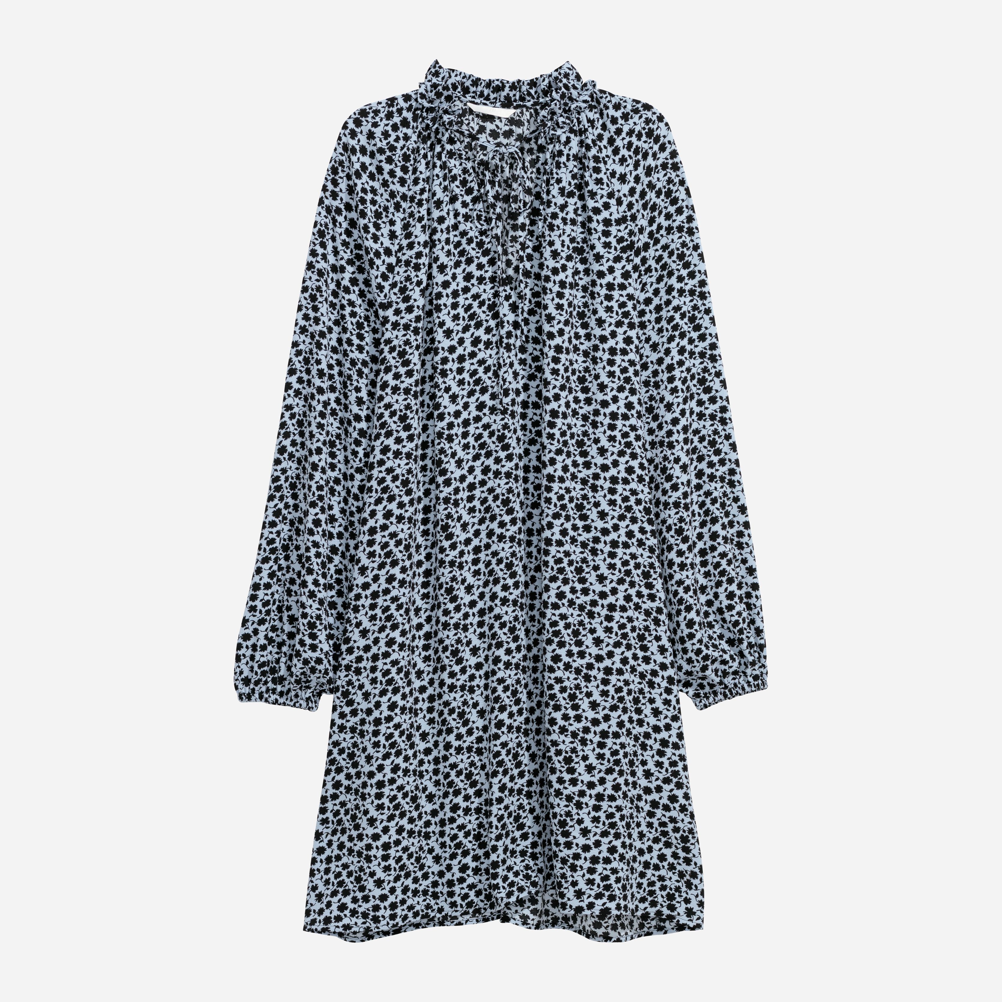 

Платье H&M XAZ115456AGNH 42 Синее с черным