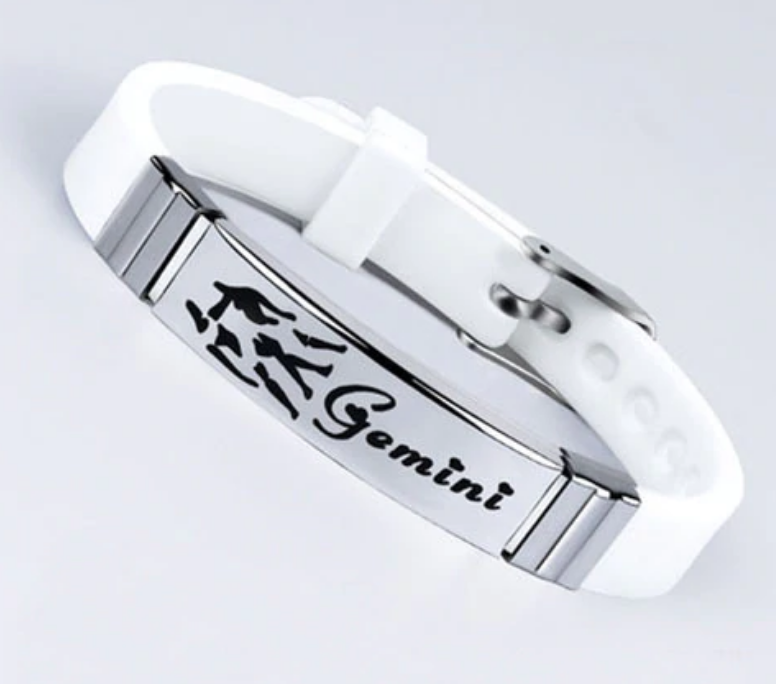 

Силиконовый браслет Primo Zodiac - Gemini (Близнецы) - White Primo белый
