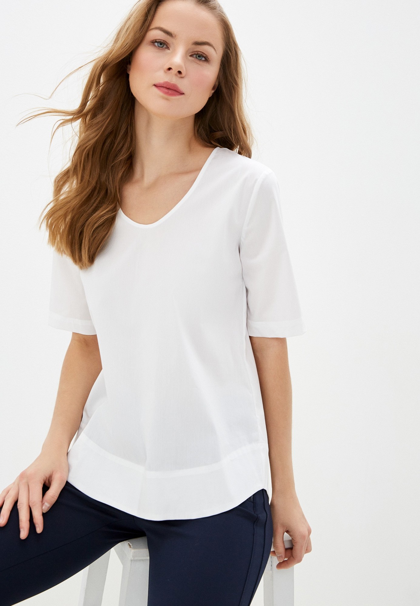 

Блуза Gerry Weber  Белая 260039.66616, Блуза Gerry Weber 38 Белая 260039.66616