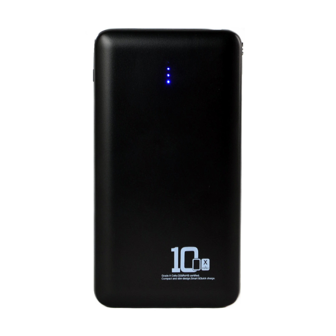 

Powerbank Aspor A338 micro, 10 000mAh, 2USB/2.4A/2.4A Черный
