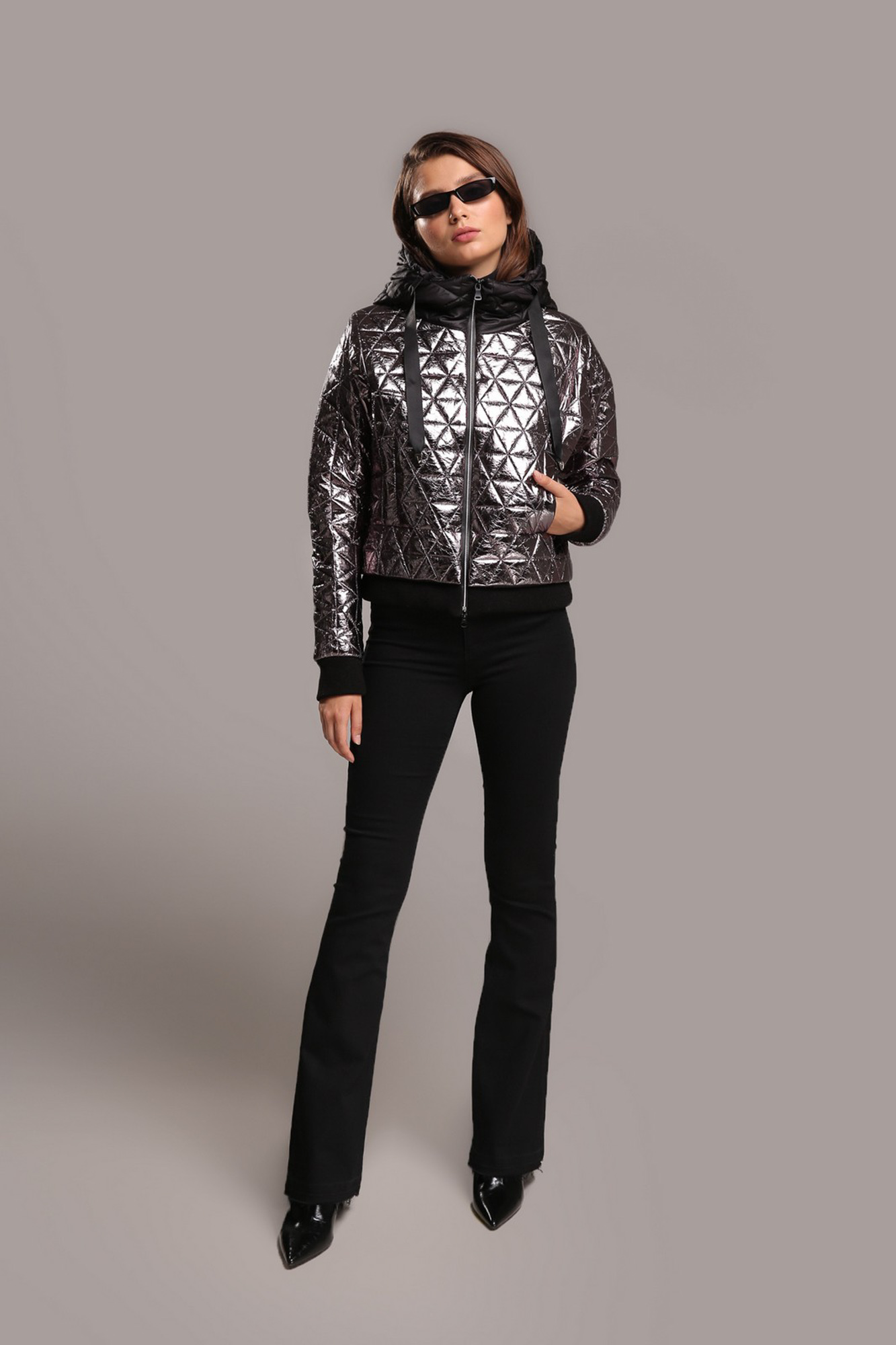

Куртка Alberto Bini 42 Фиолетовый (6022)