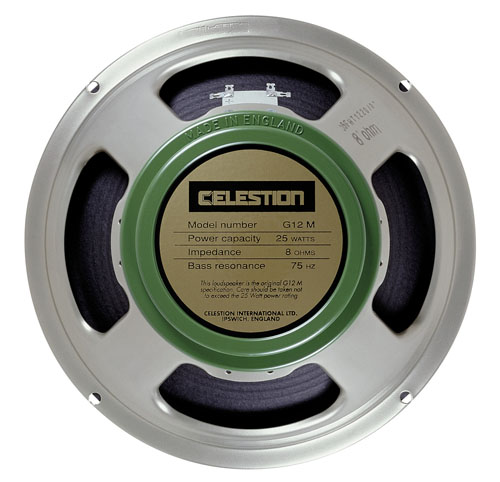 

Гитарный динамик Celestion G12M GREENBACK