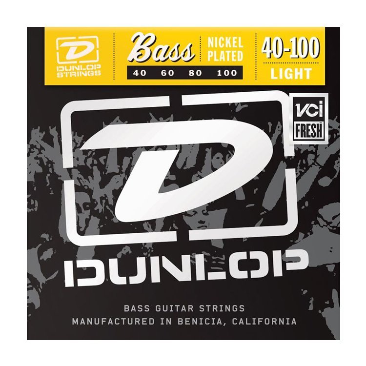 

Струны для бас-гитары Dunlop DBN40100 Nickel Plated Steel Light