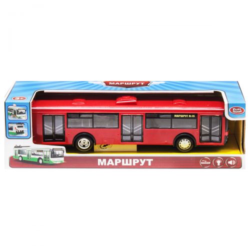 

Автобус "Маршрут" свет,звук (красный) 9690C/9690D